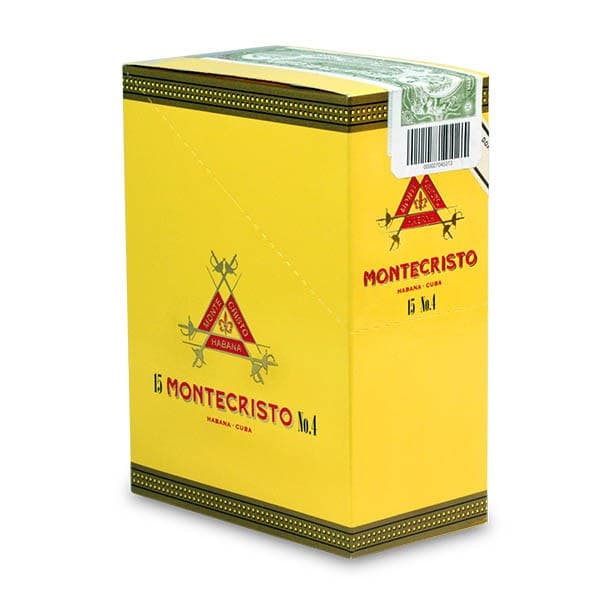 MONTECRISTOS No.4 15s 蒙特 四號紙盒 3支×5盒 15支/盒