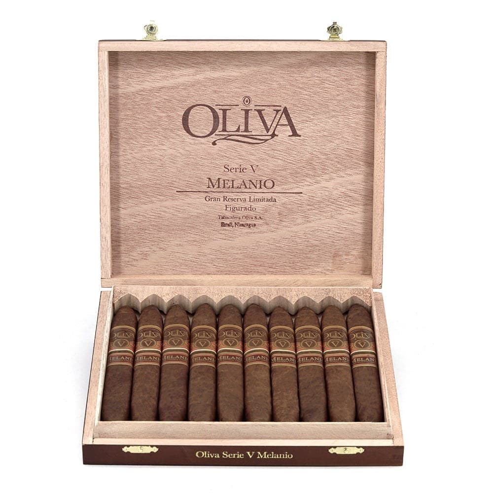 Oliva 奧利瓦 Serie V Melanio Maduro Figurado V系列米拉尼奧 馬杜羅 雙尖魚雷 10支/盒