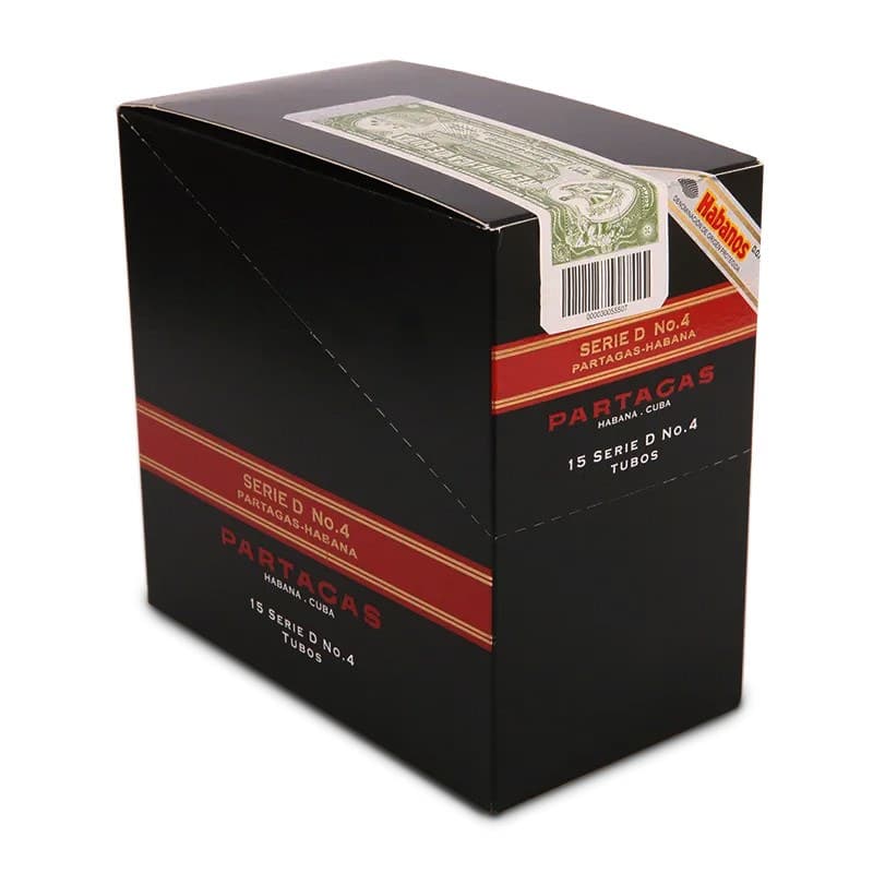 PARTAGAS SERIE D No.4 A/T15s 帕特加斯 D4號紙盒鋁管 15支/盒