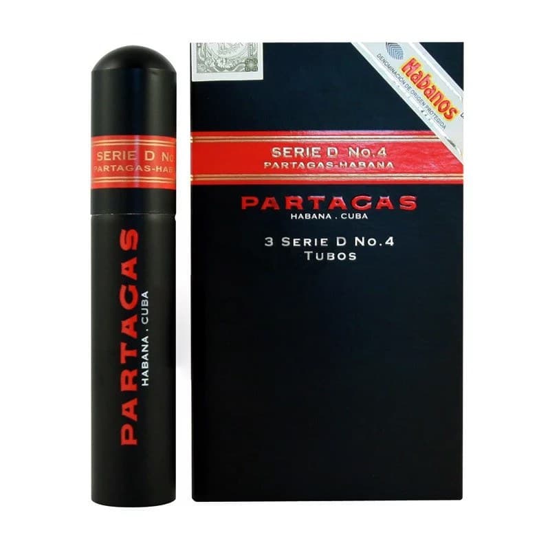 PARTAGAS SERIE D No.4 A/T15s 帕特加斯 D4號紙盒鋁管 15支/盒
