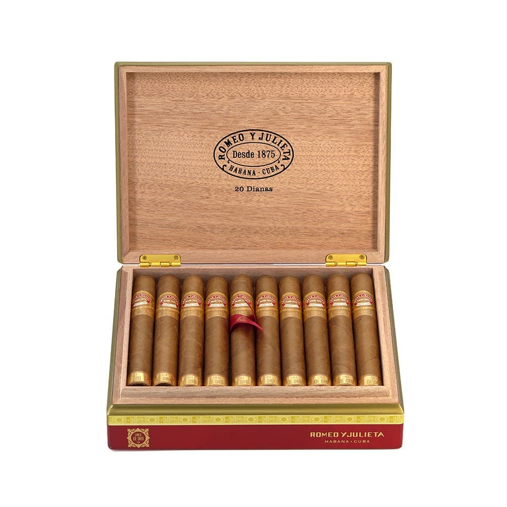 ROMEO Y JULIETA Linea Oro Dianas 20s 羅密歐朱麗葉 金線戴安娜 20支/盒