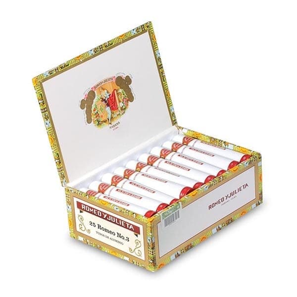 ROMEO Y JULIETA No.3 25s 羅密歐與朱麗葉 三號鋁管 25支/盒