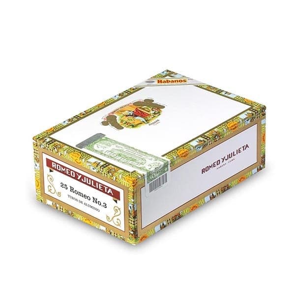 ROMEO Y JULIETA No.3 25s 羅密歐與朱麗葉 三號鋁管 25支/盒