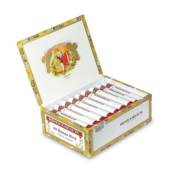 ROMEO Y JULIETA No.2 TUBO 25s 羅密歐與朱麗葉 二號鋁管 25支／盒