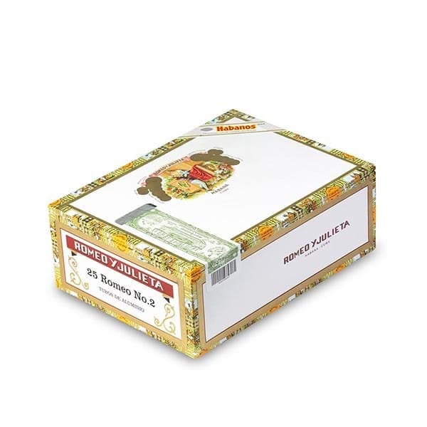 ROMEO Y JULIETA No.2 TUBO 25s 羅密歐與朱麗葉 二號鋁管 25支／盒