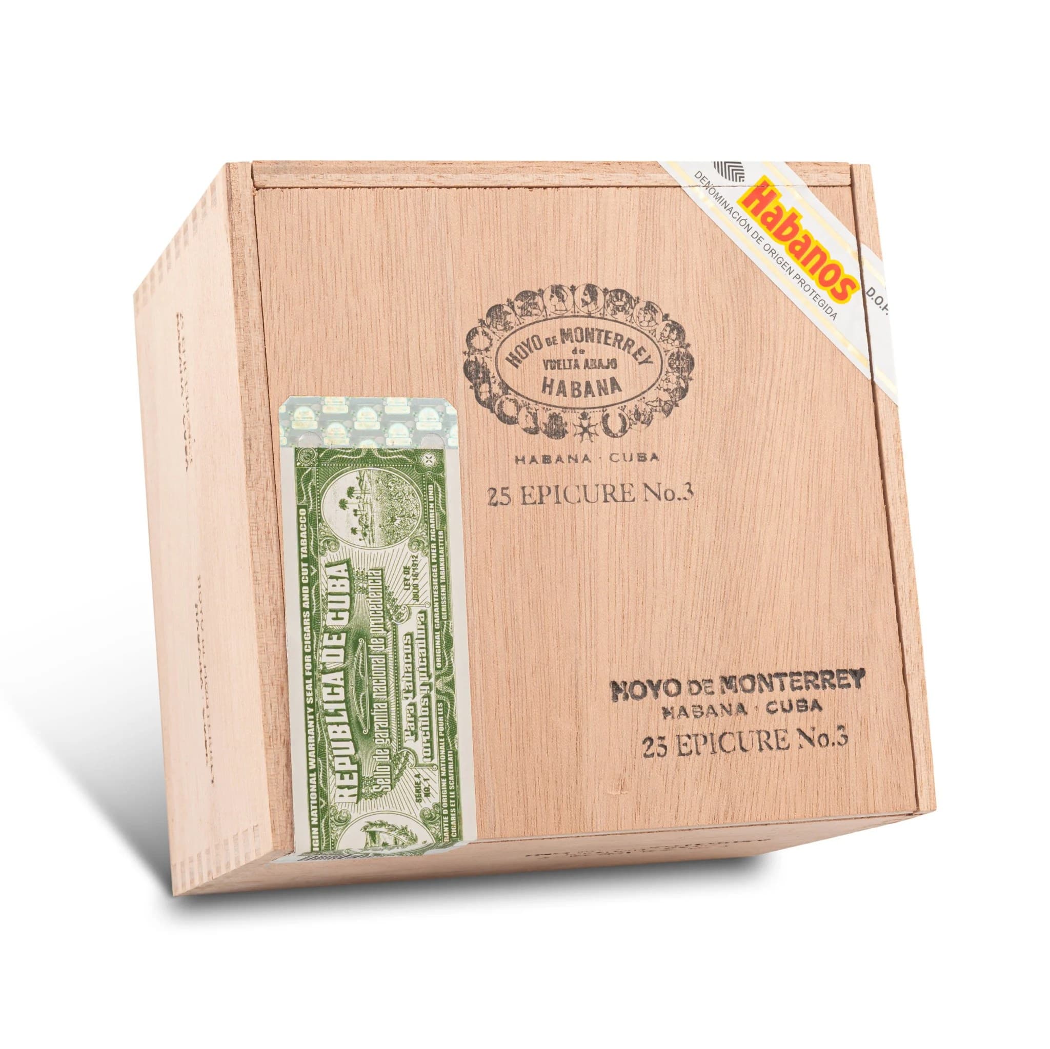HOYO DE MONTERREY EPICURE No.3 25s 好友 逍遙三號 25支/盒