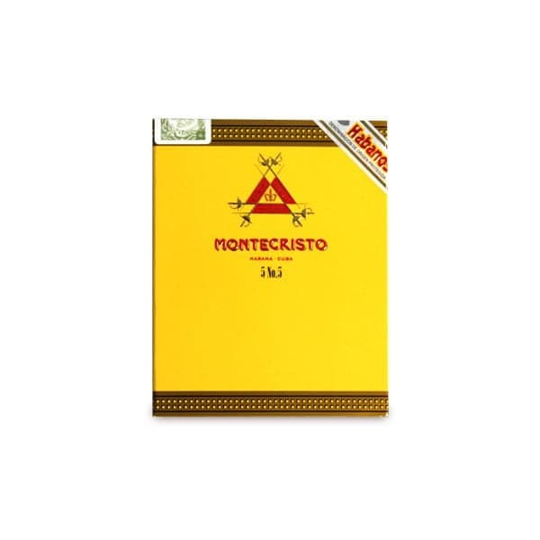 MONTECRISTOS No.5 25s 蒙特 五號紙盒5支×5盒 25支/盒